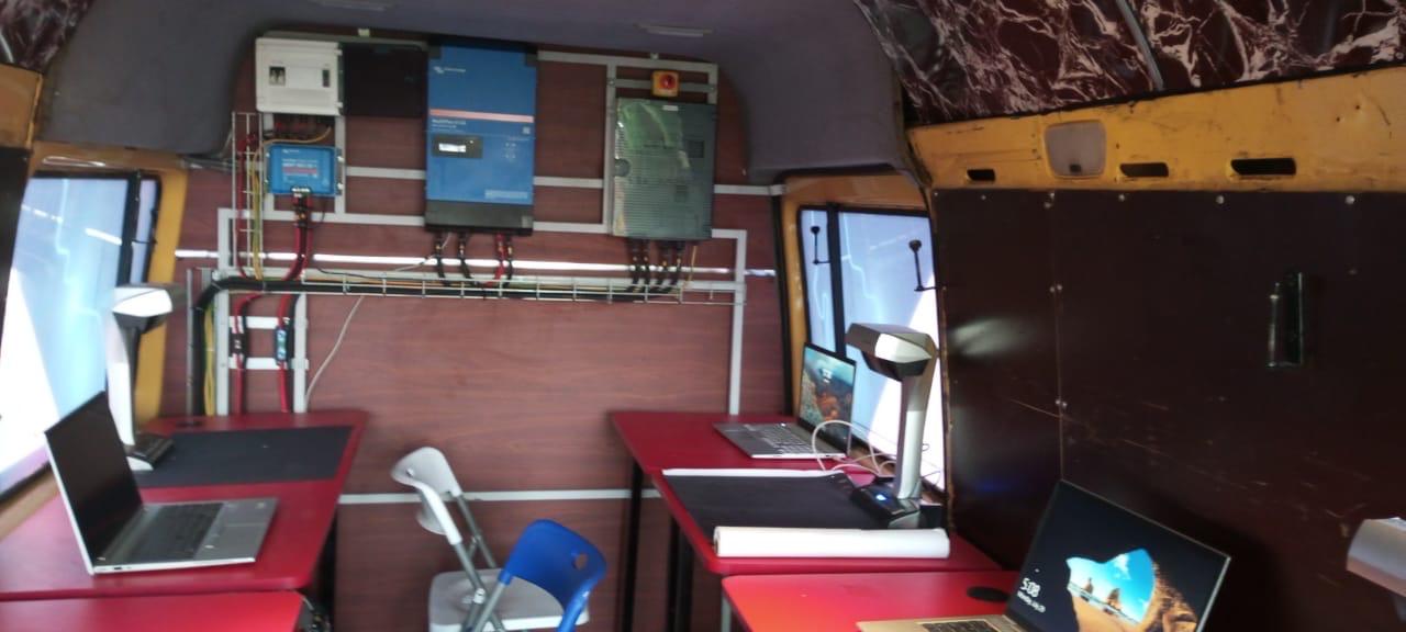 Camion de numérisation EC-MADA